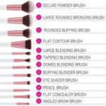 ست براش 12 عددی کریستال کوارتز بی اچ کازمتیکز BH COSMETICS crystal quartz brush set - تصویر 2
