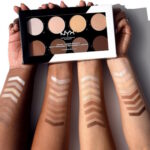 پالت کانتور خشک 8 رنگ نیکس NYX HIGHLIGHT & CONTOUR PRO PALETTE - تصویر 2