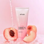 فوم شستشو هلو نیاسینامید آنوا حجم 150 میل ANUA peach niacin cleansing foam