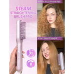 برس حرارتی صاف کننده مو شیگلم SHEGLAM hydra shot steam brush pro